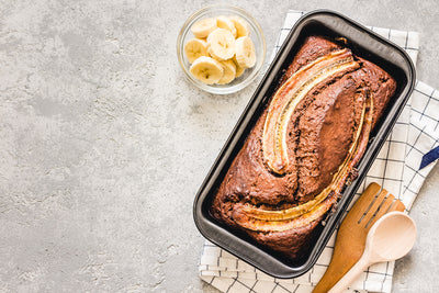 <span style="font-weight:bold;">THE ULTIMATE BANANA BREAD</span>