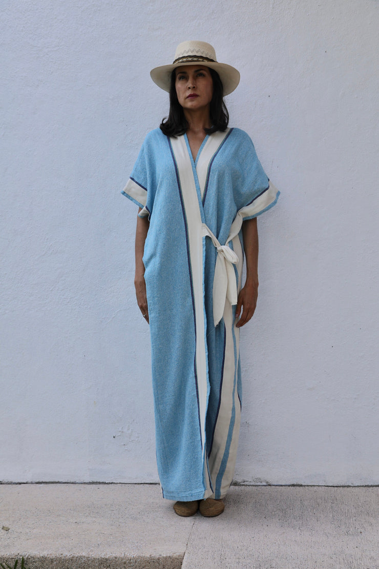 Long Kimono - Blue