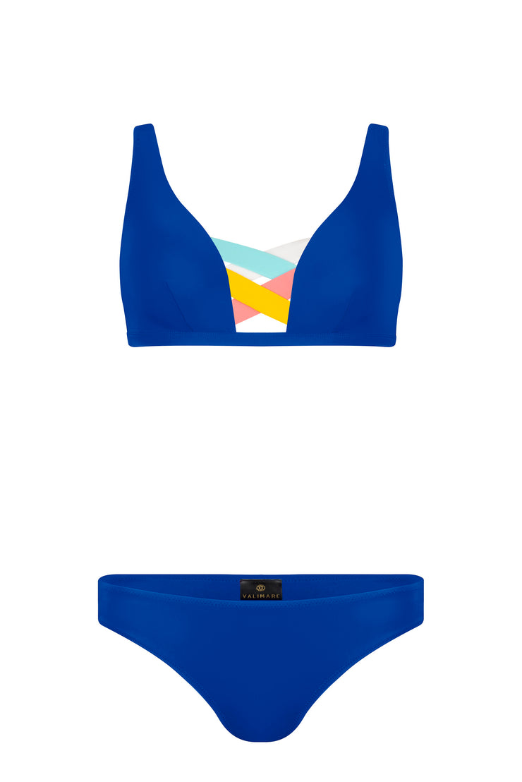Martinique - Bandage bikini - Deep Blue