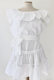 Solomiya Mini Dress - White