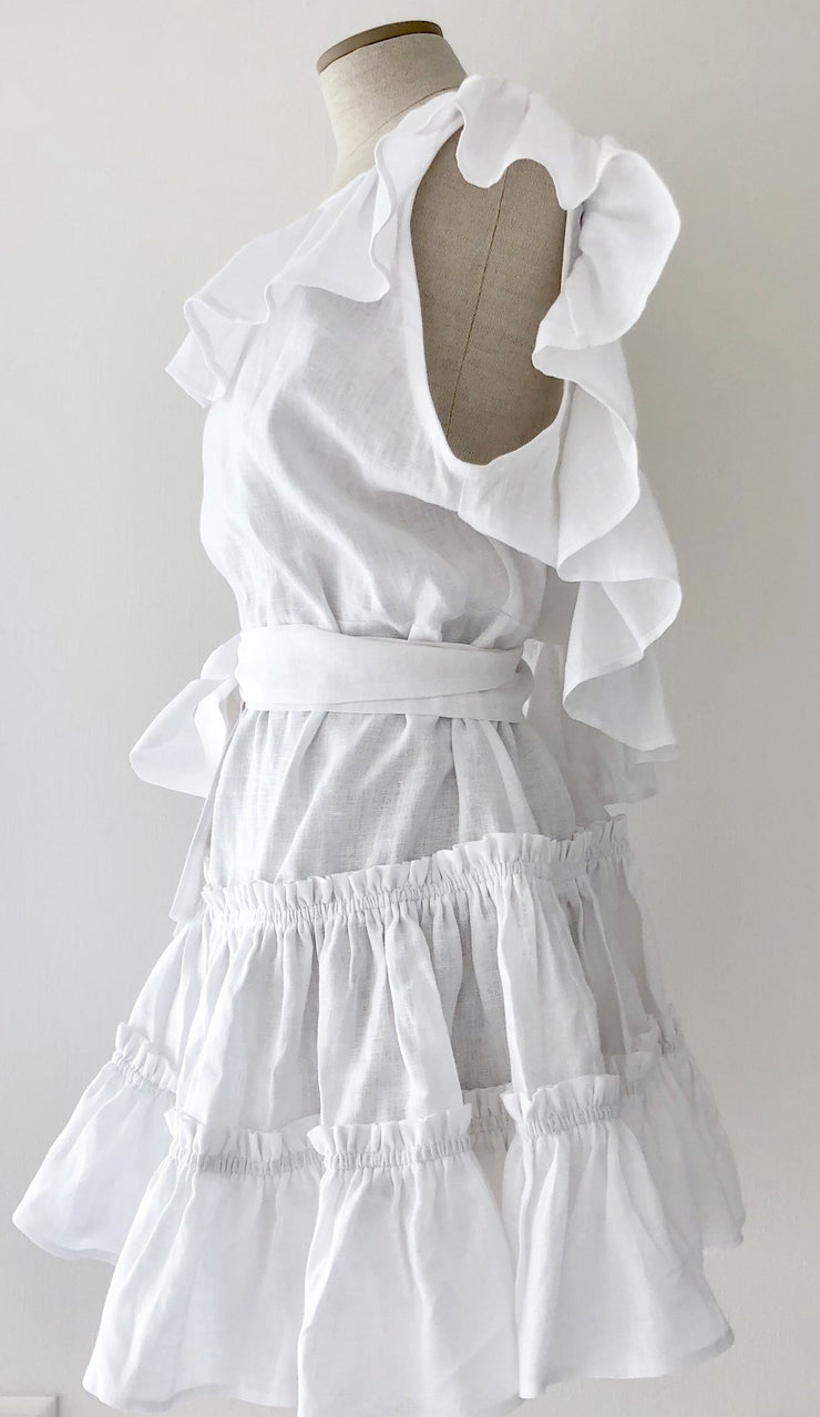 Solomiya Mini Dress - White